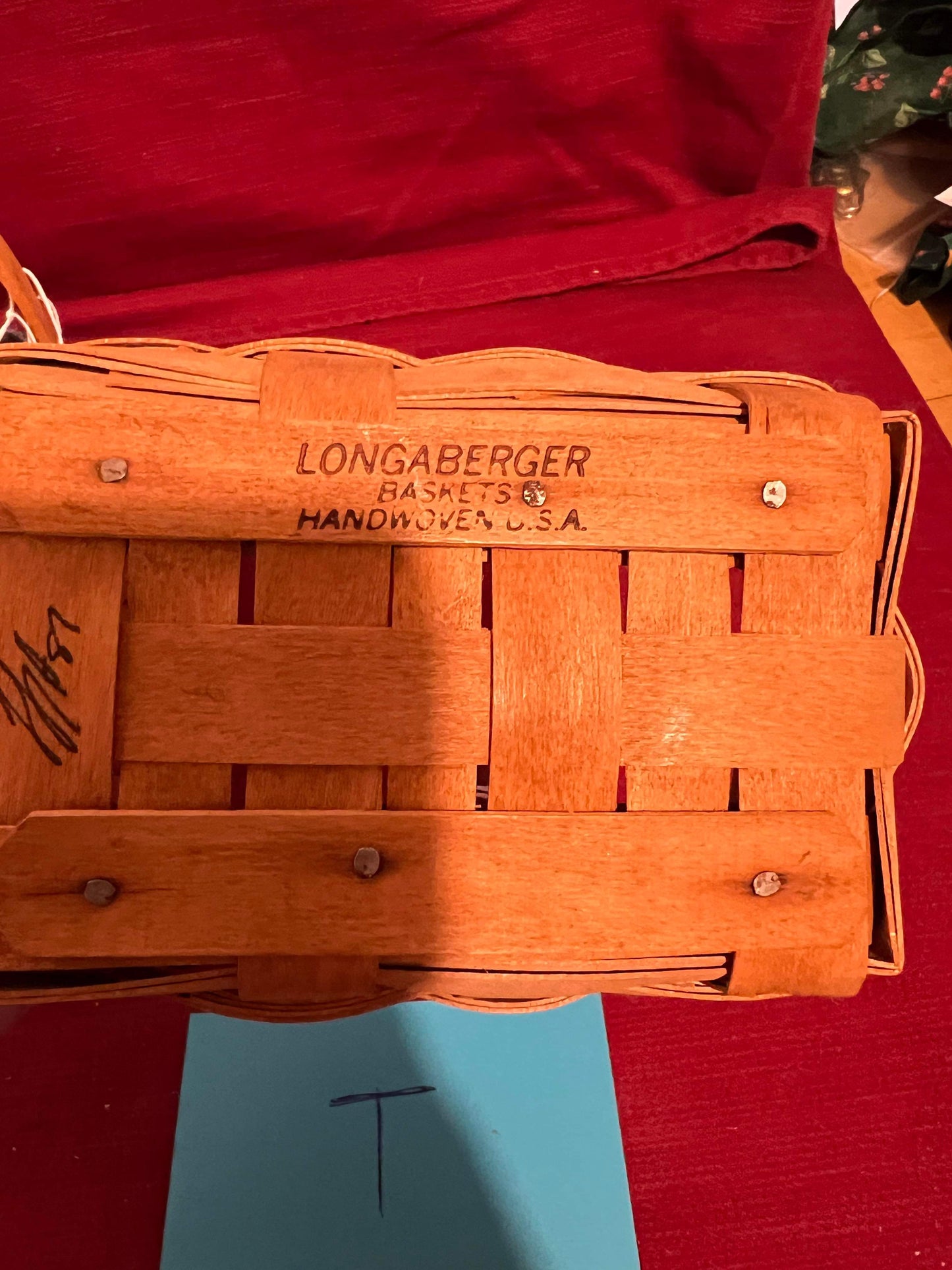 Longaberger Small Key Basket