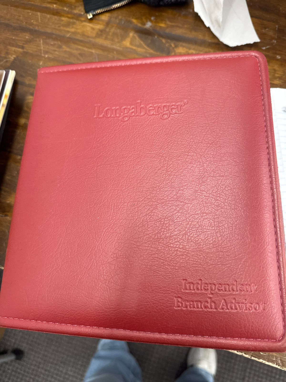 Longaberger branch advisor book