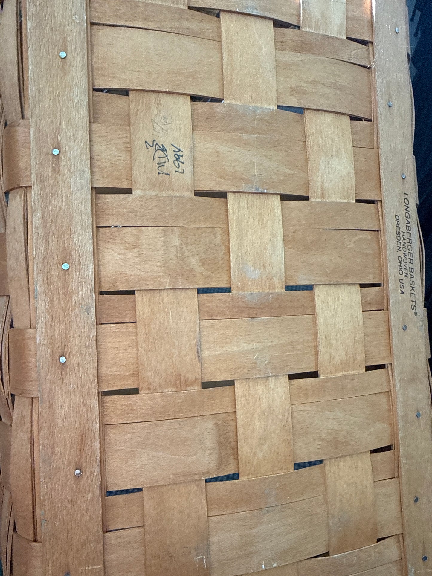 Longaberger medium gathering basket