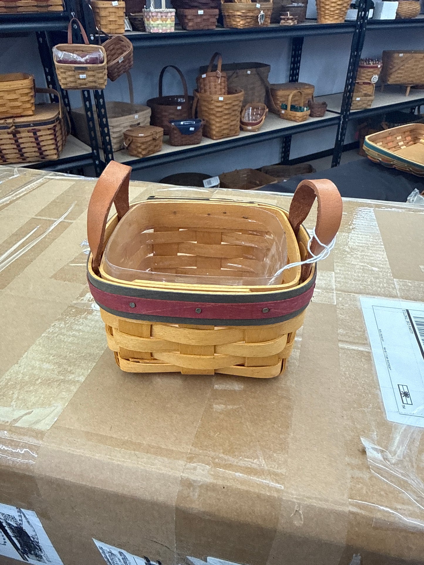 Longaberger tee basket