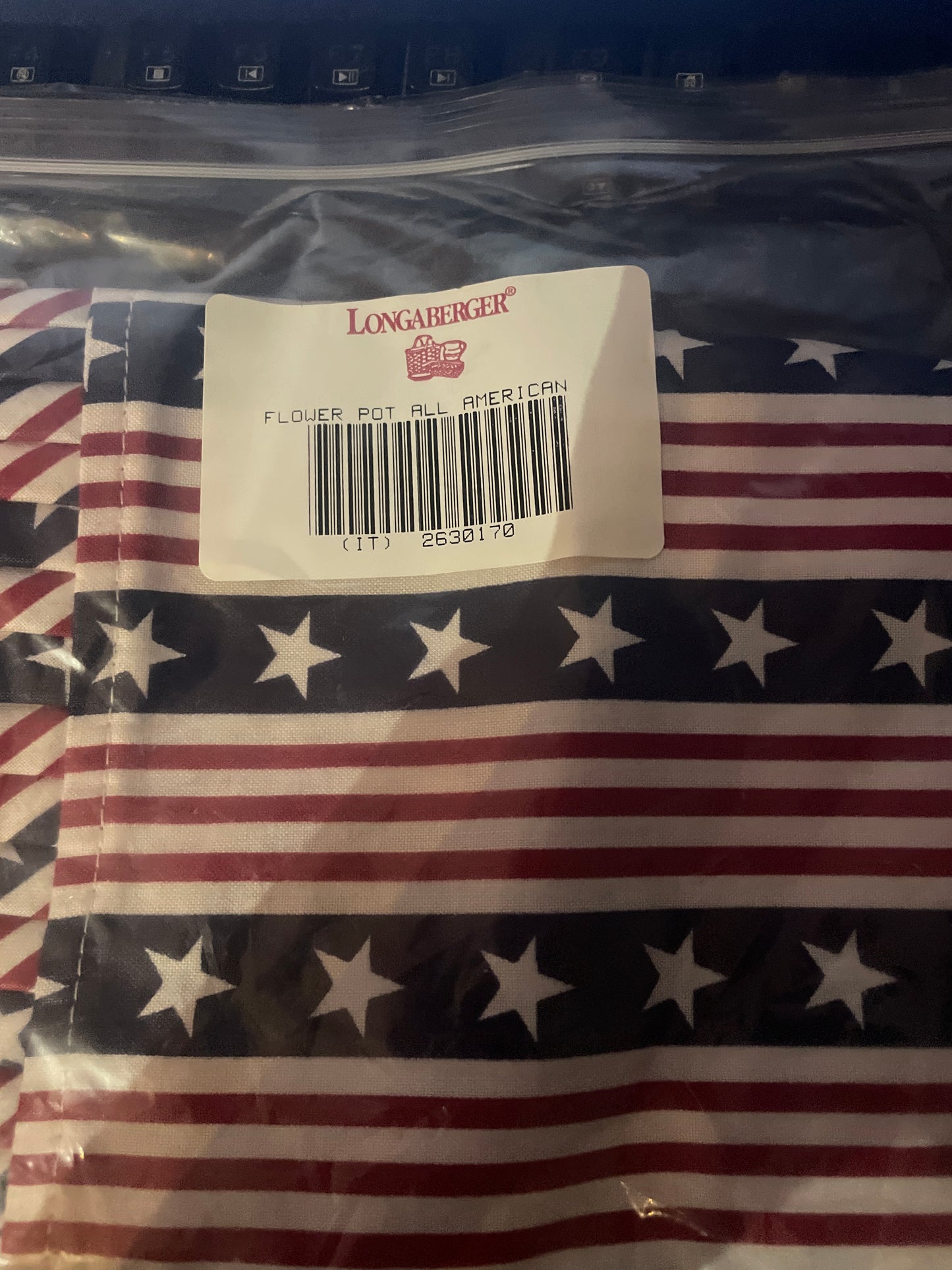 Flower pot all American