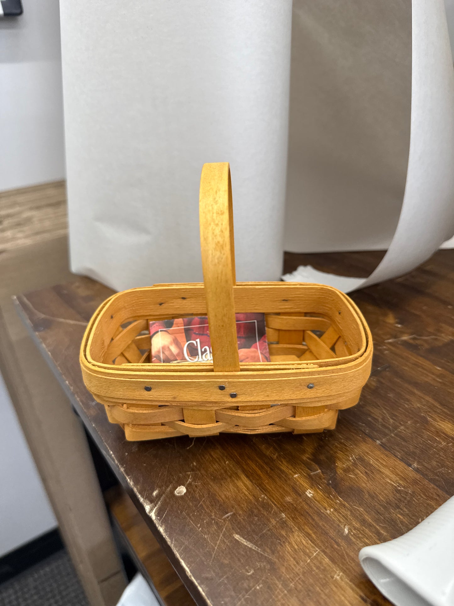 Longaberger parsley basket
