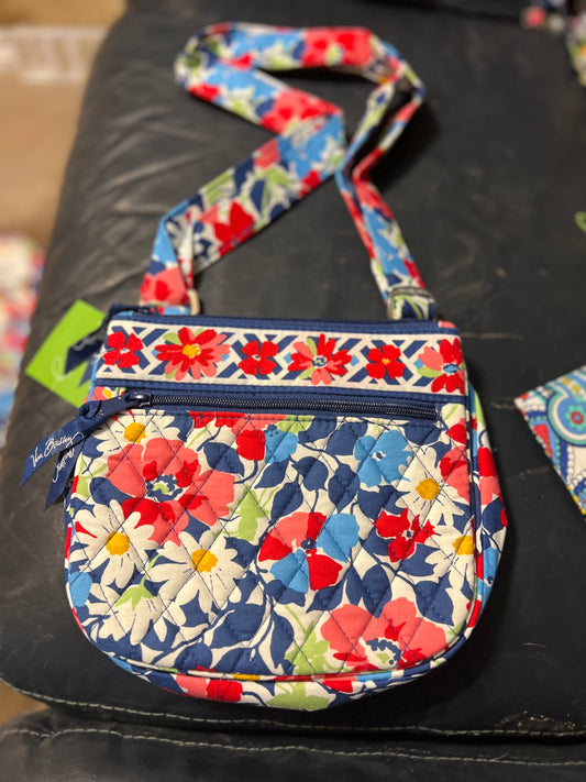 Vera Bradley little flap hipster in cottage summer