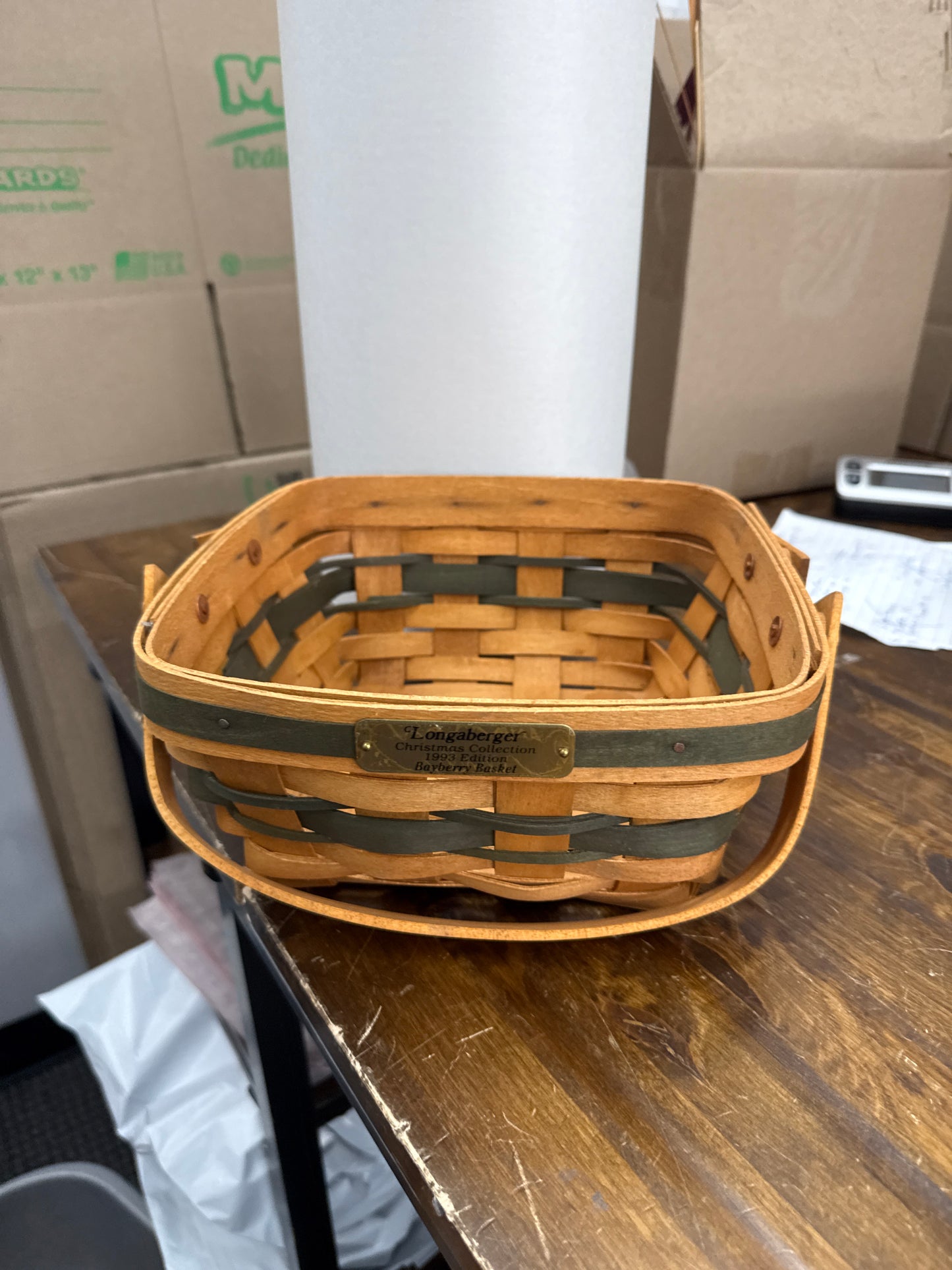 Longaberger bayberry basket