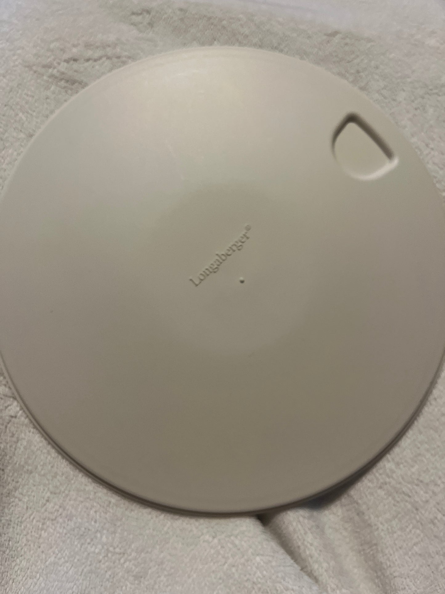 Longaberger 8” round lid