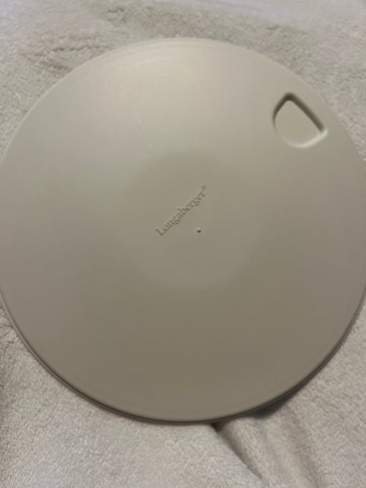 Longaberger 8” round lid