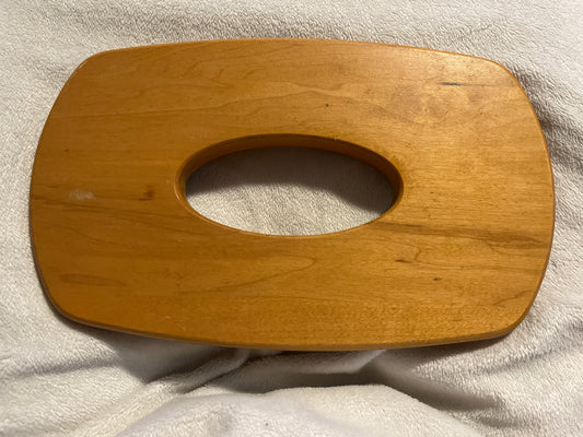 Longaberger 10.75”x6.5” tissue box lid