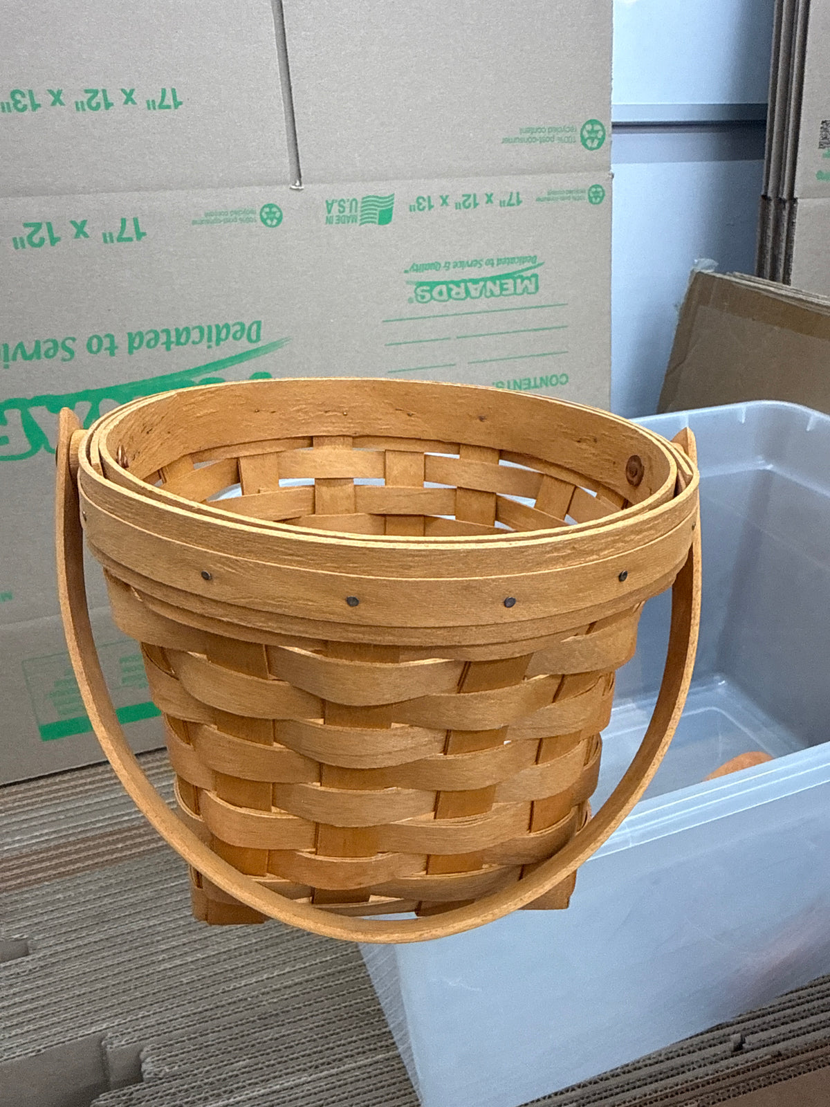 Longaberger 7” measuring basket