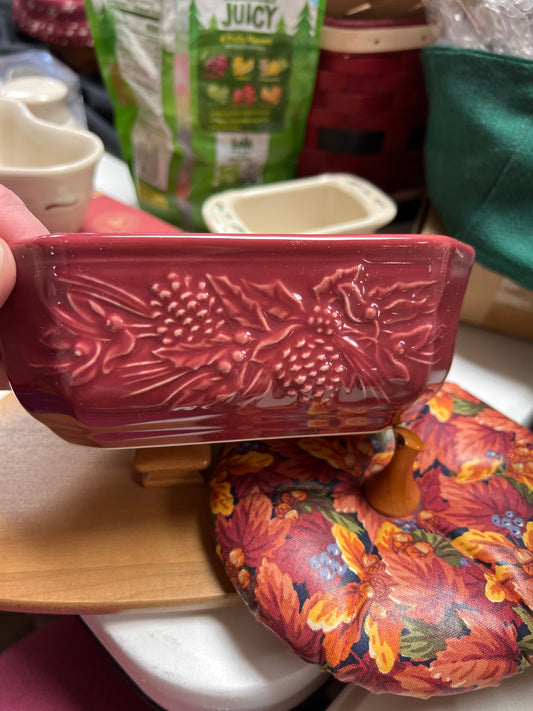 Longaberger natures garland in paprika