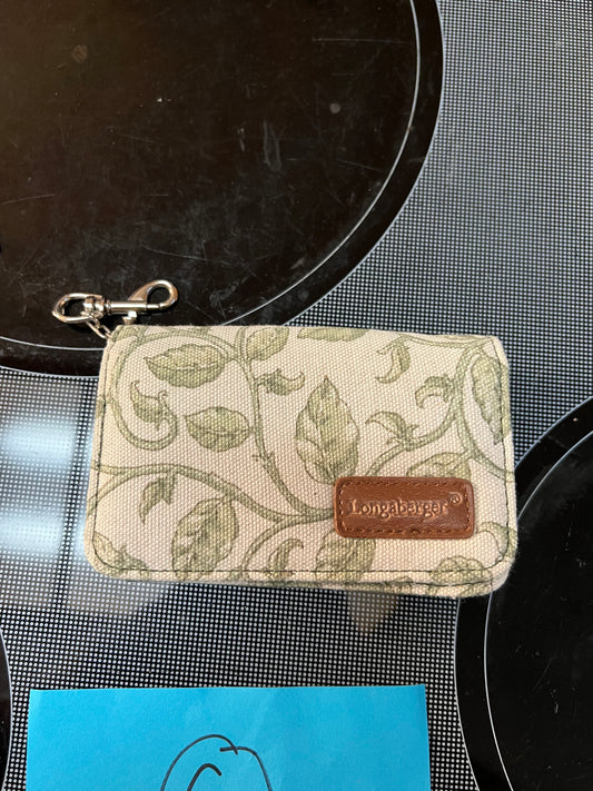 Longaberger small vine wallet