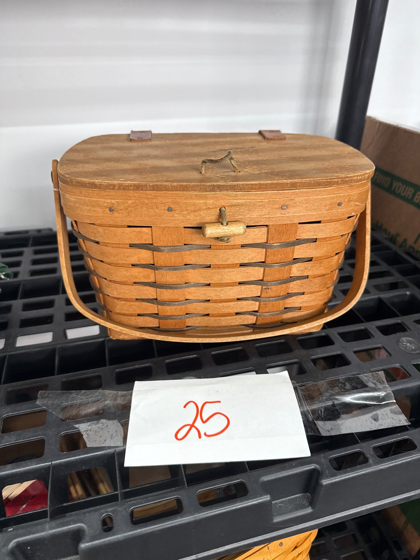 Longaberger medium purse basket