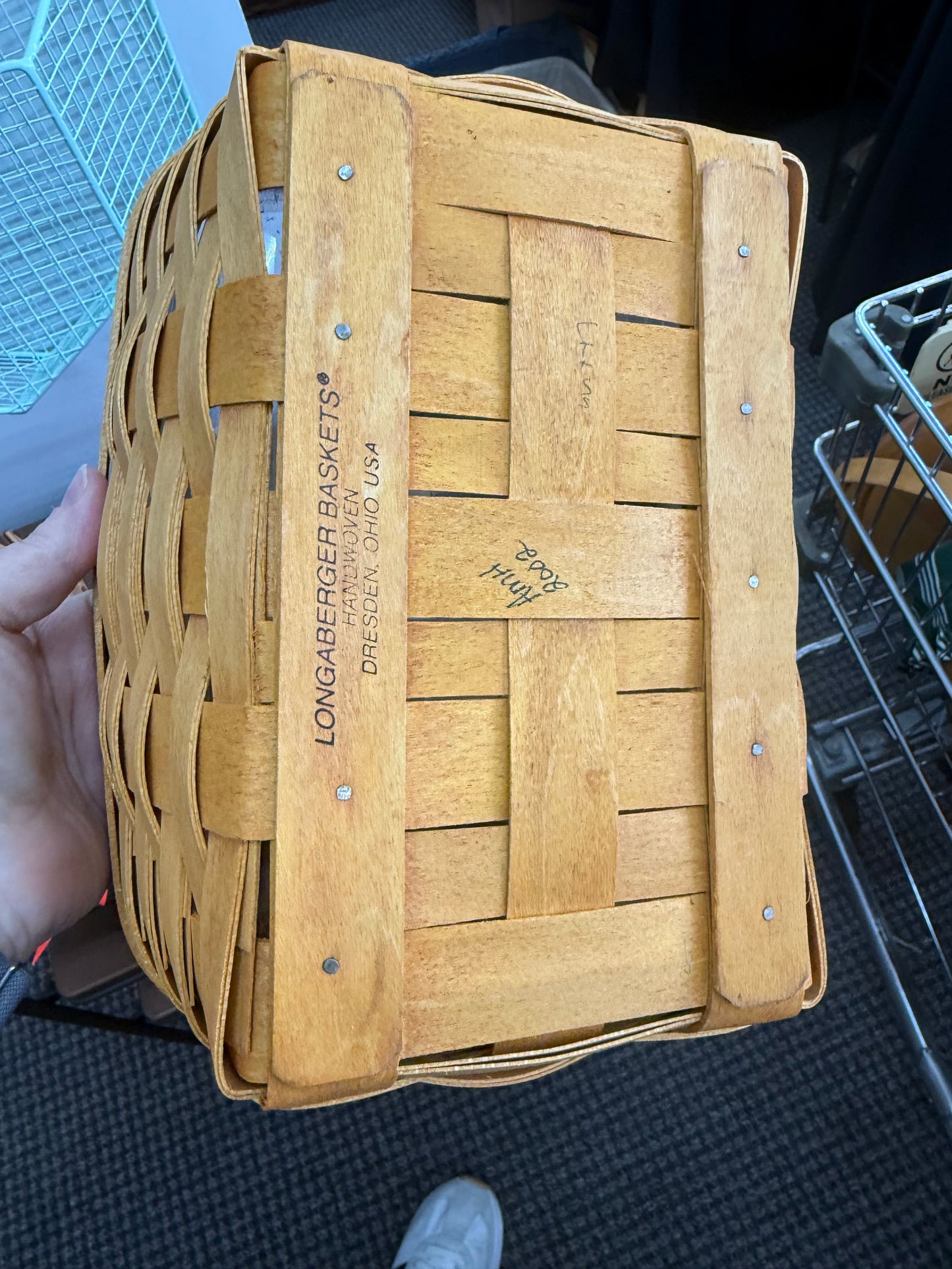 Longaberger spring basket