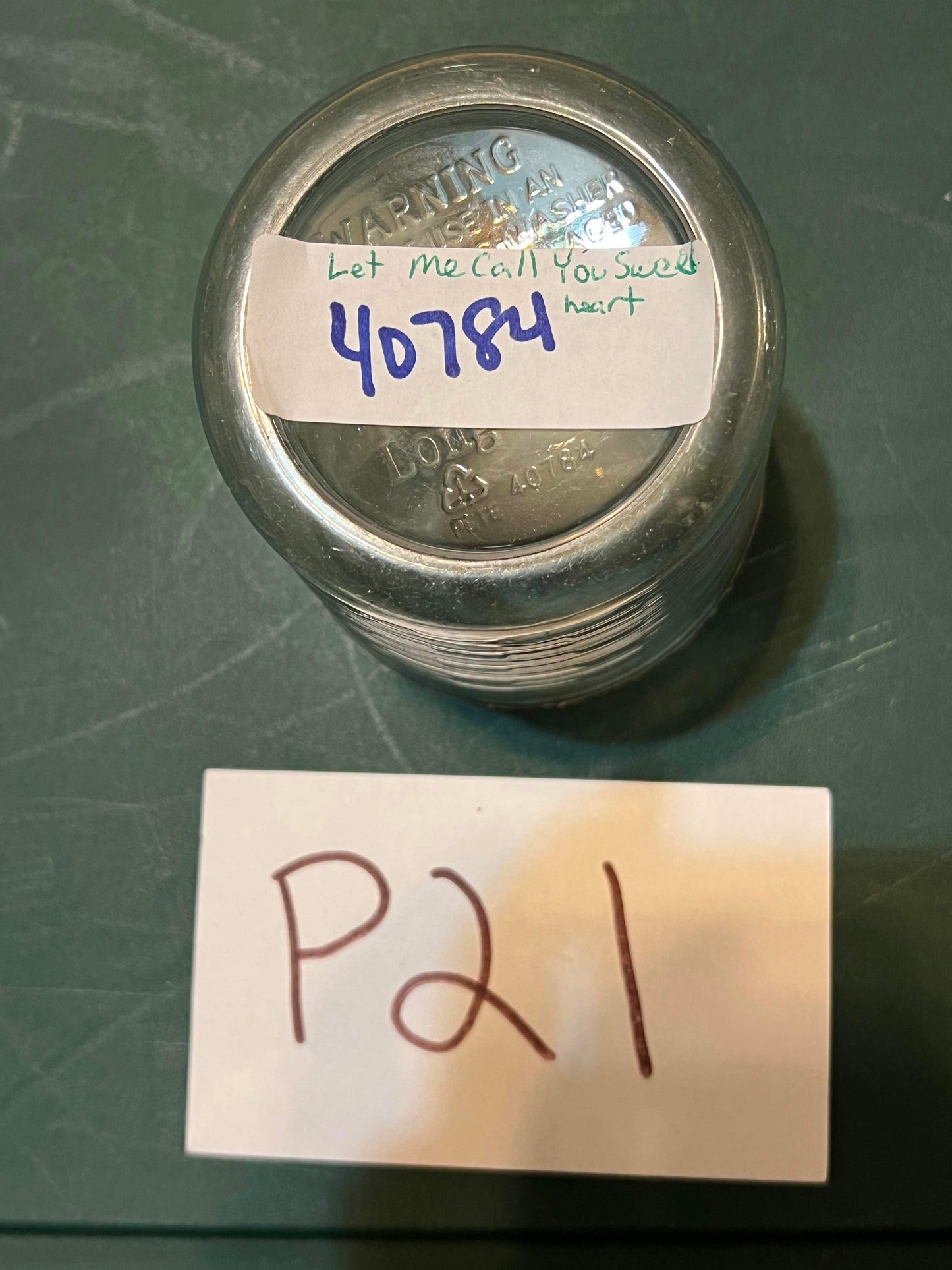 #40784 Longaberger Let Me Call You Sweetheart 2004, Sweet Strawberry 2011, Witchkin 2012, Snowman 2012, Collectors Club Southwest 2017, Little Jar 2017-2018 Protector