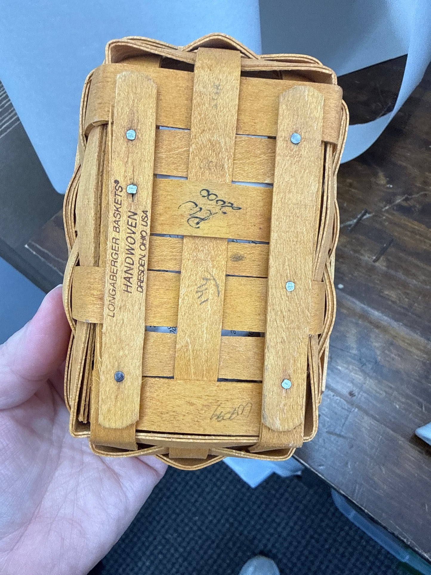 Longaberger parsley basket