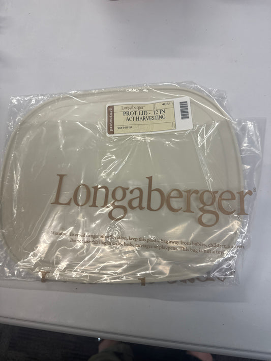 Longaberger protective lid-12 inch act harvesting