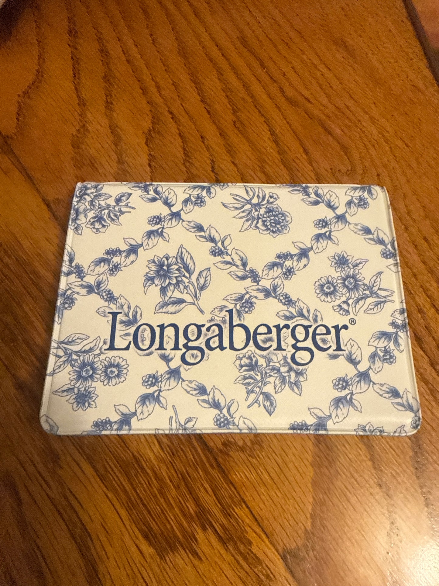 Longaberger post it note holder