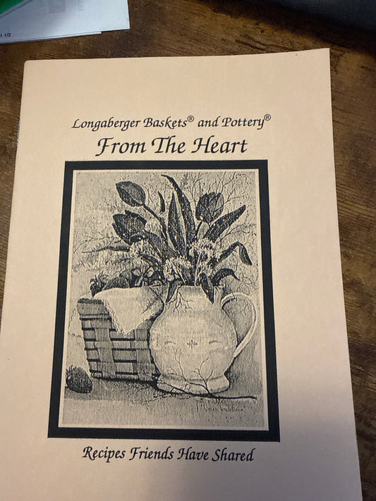 Longaberger recipe booklet