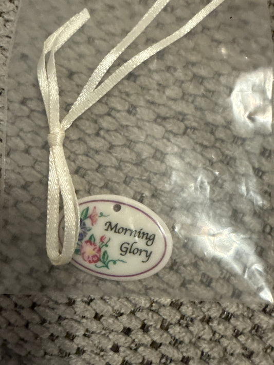 Longaberger mini morning glory tie on