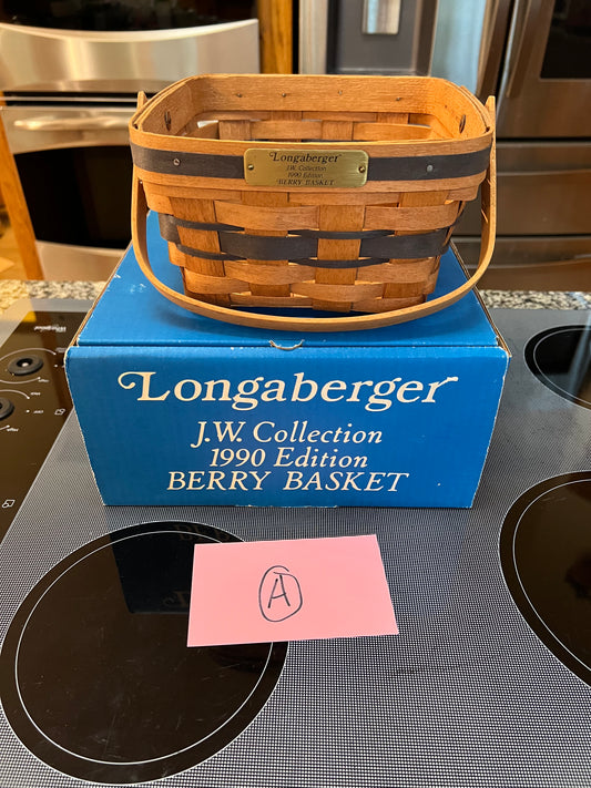 Longaberger 1990 JW Berry basket