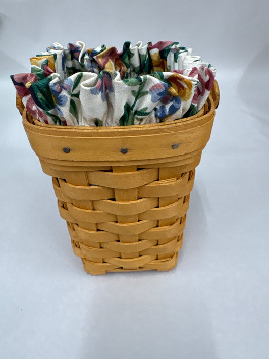 Longaberger 1998 Horizon of Hope Basket with Liner and Protector