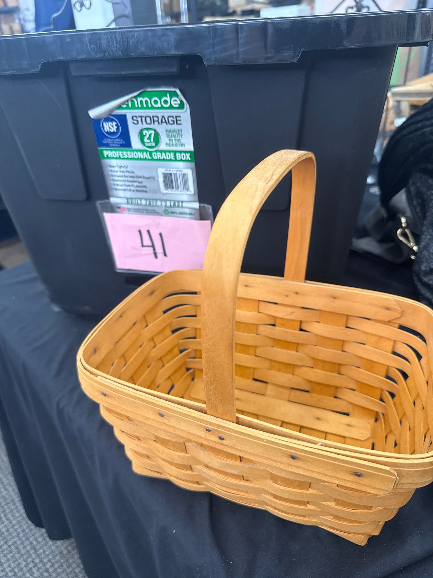 Longaberger spring basket