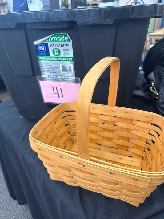 Longaberger spring basket