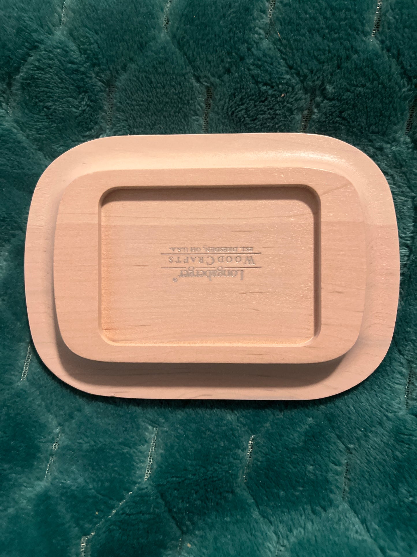 Longaberger horizon of hope 5.5”x4” lid