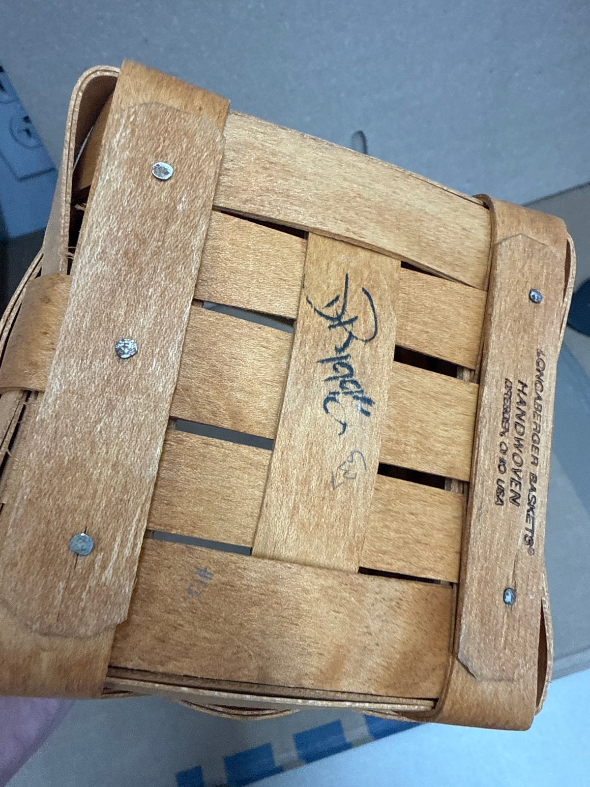 Longaberger medium spoon basket