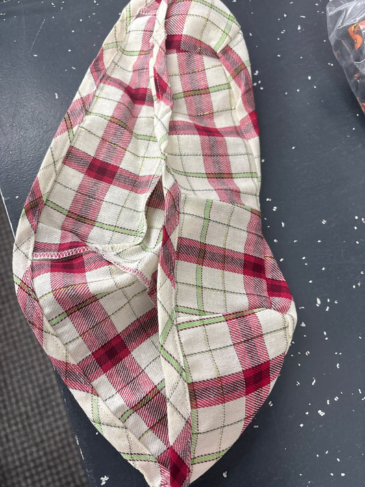 Longaberger Christmas Stocking Basket Liner