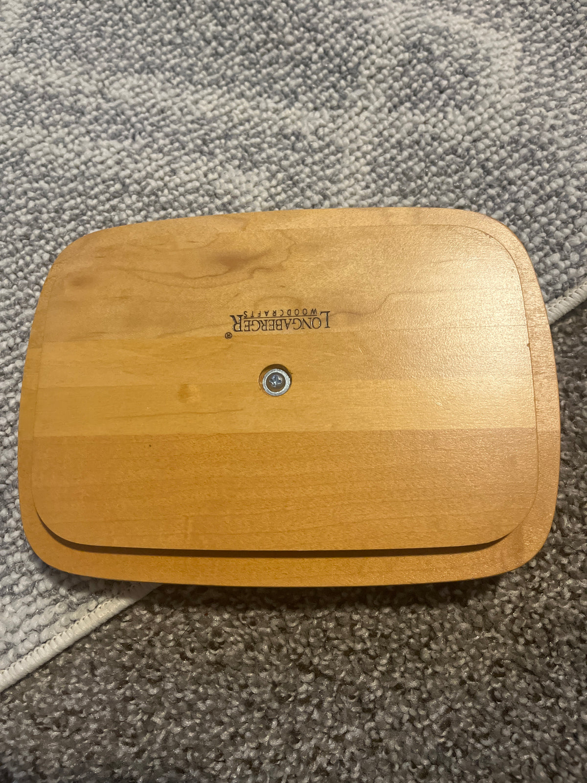 Longaberger 8”x7.5” rectangular lid