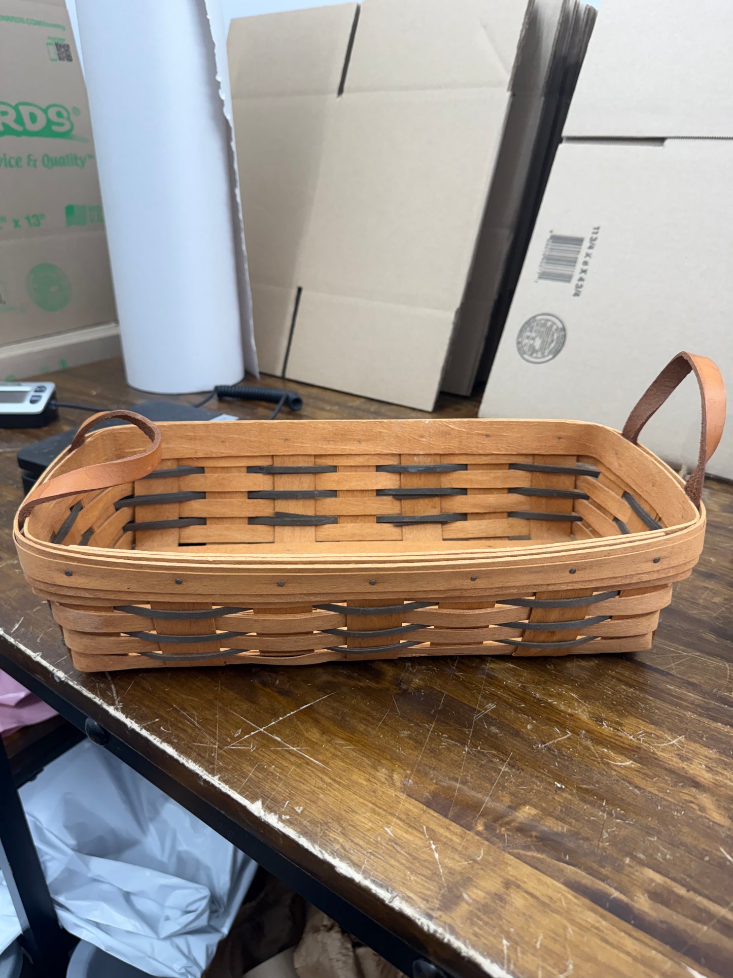Longaberger heartland bread / pantry basket
