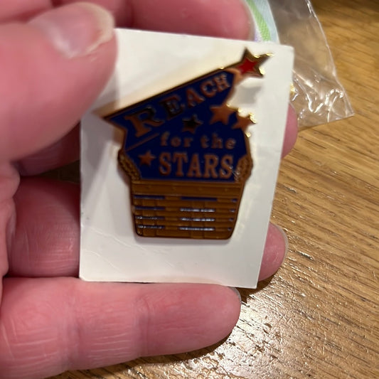 Longaberger reach for the stars pin