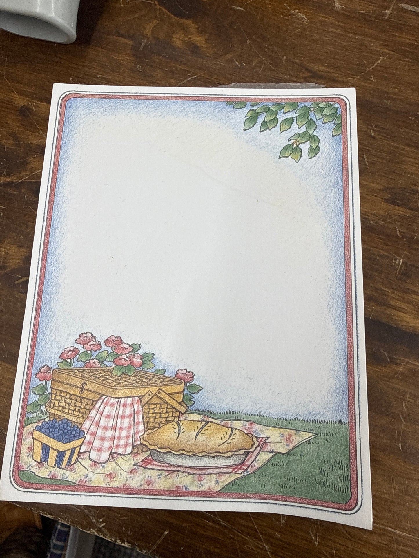 Homestead note pad