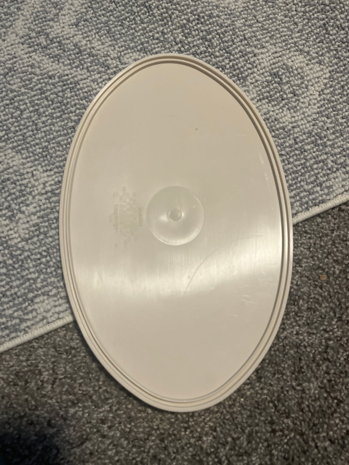 Longaberger 13”x8” ovular lid