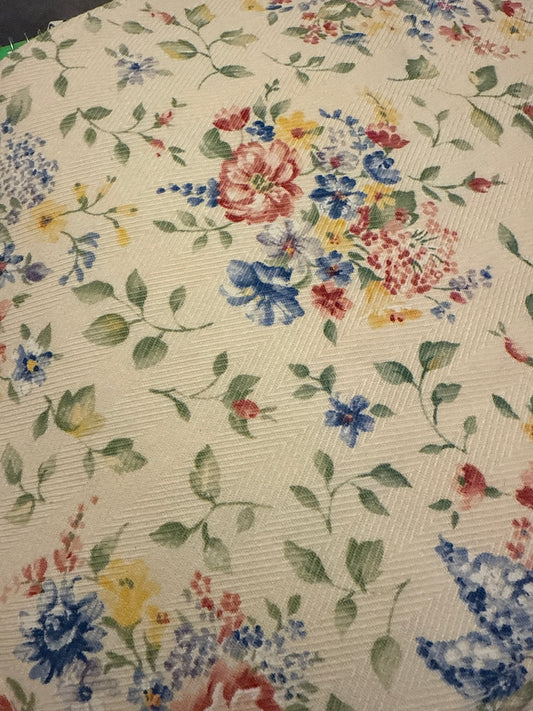 Longaberger placemat in spring floral