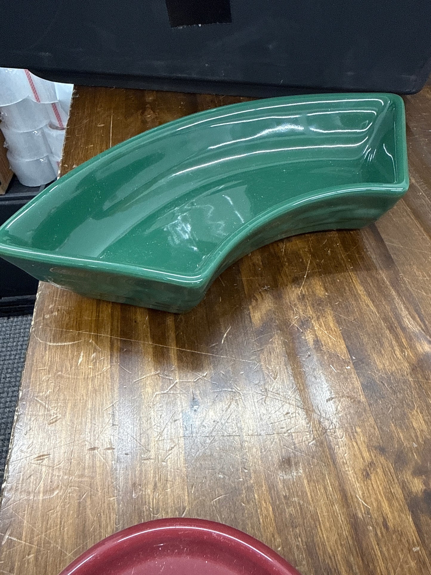 Longaberger dish in ivy