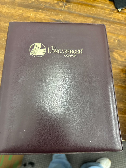 Longaberger branch advisor book