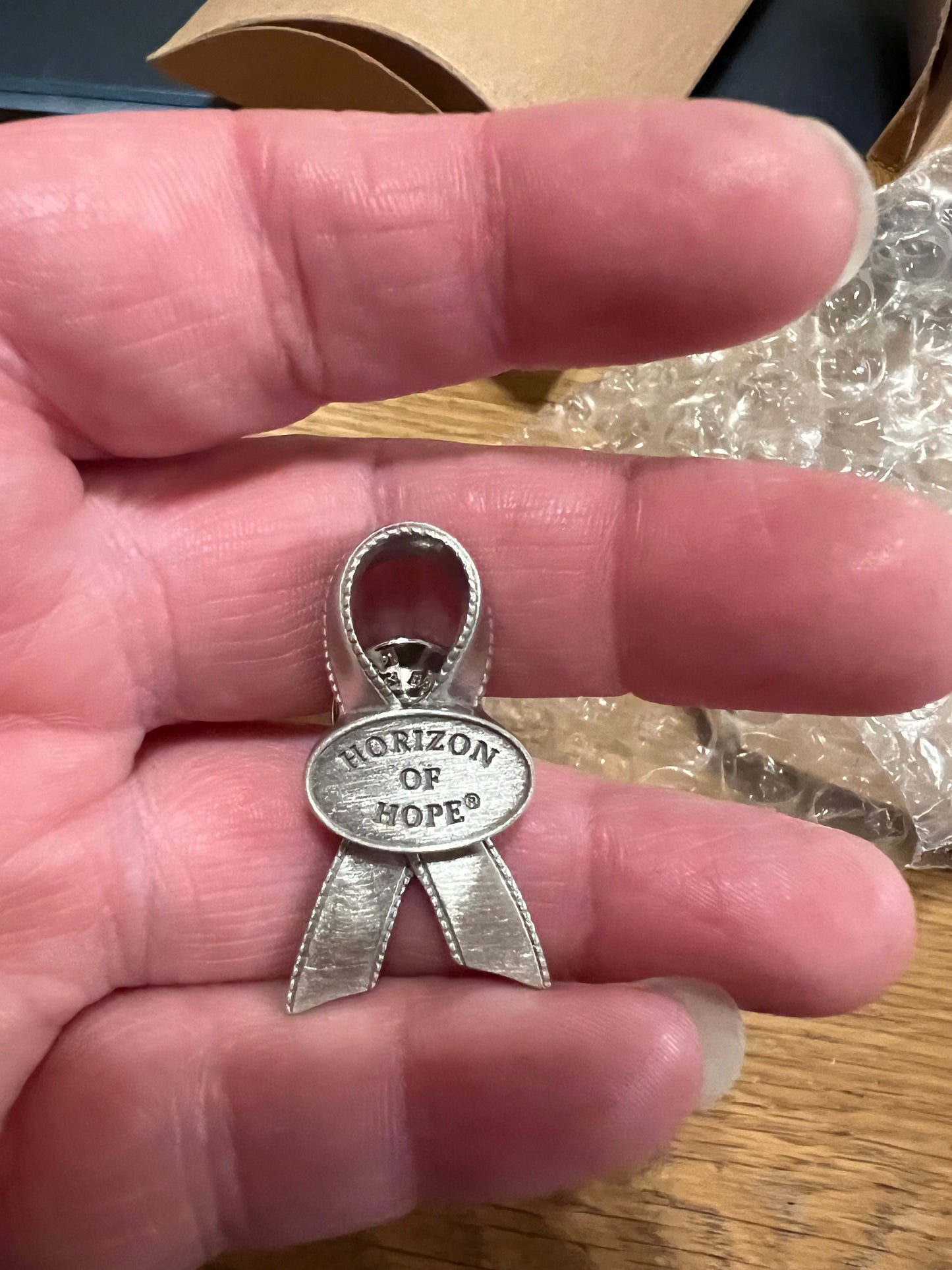 Longaberger horizon of hope pin