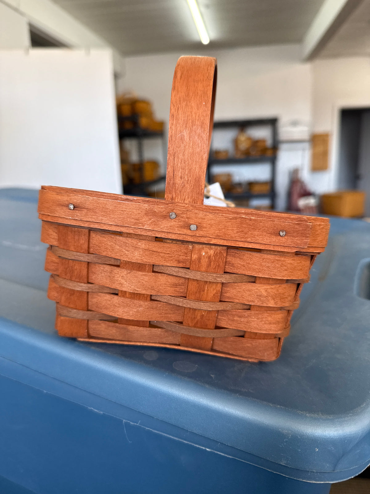 Longaberger mini chore basket