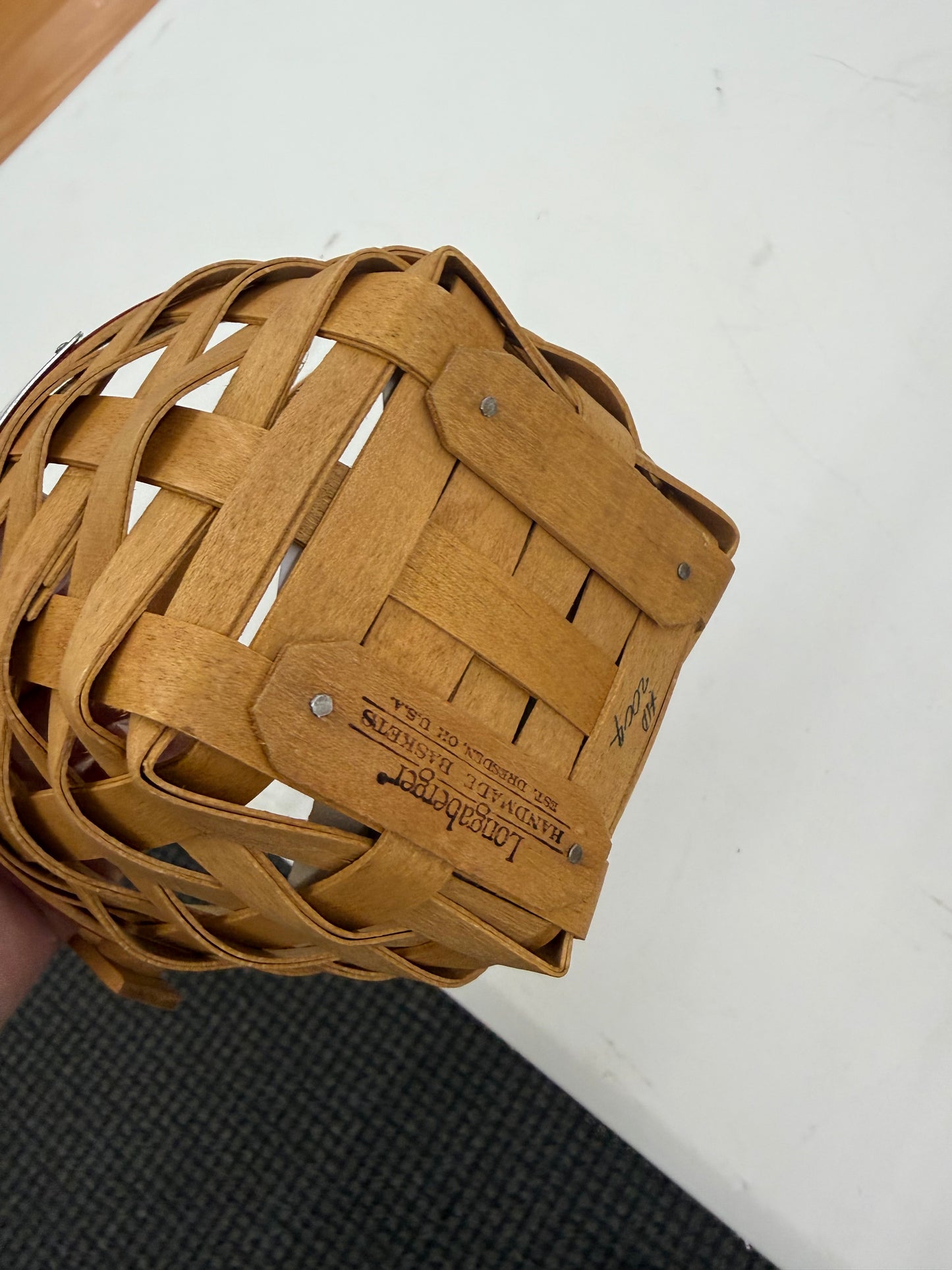 Longaberger 2005 Dresden basket