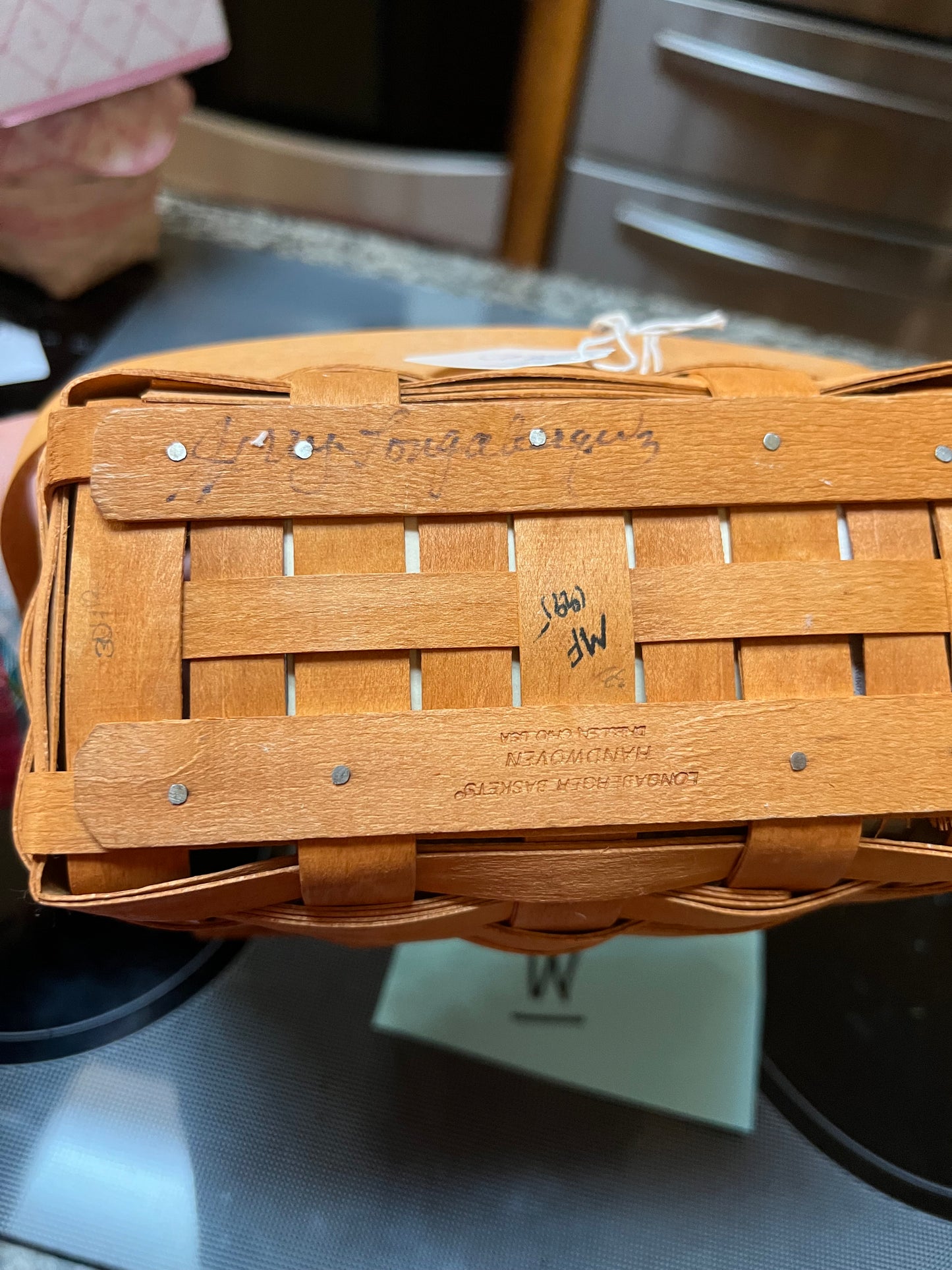 Longaberger Dresden Basket 1995 Edition