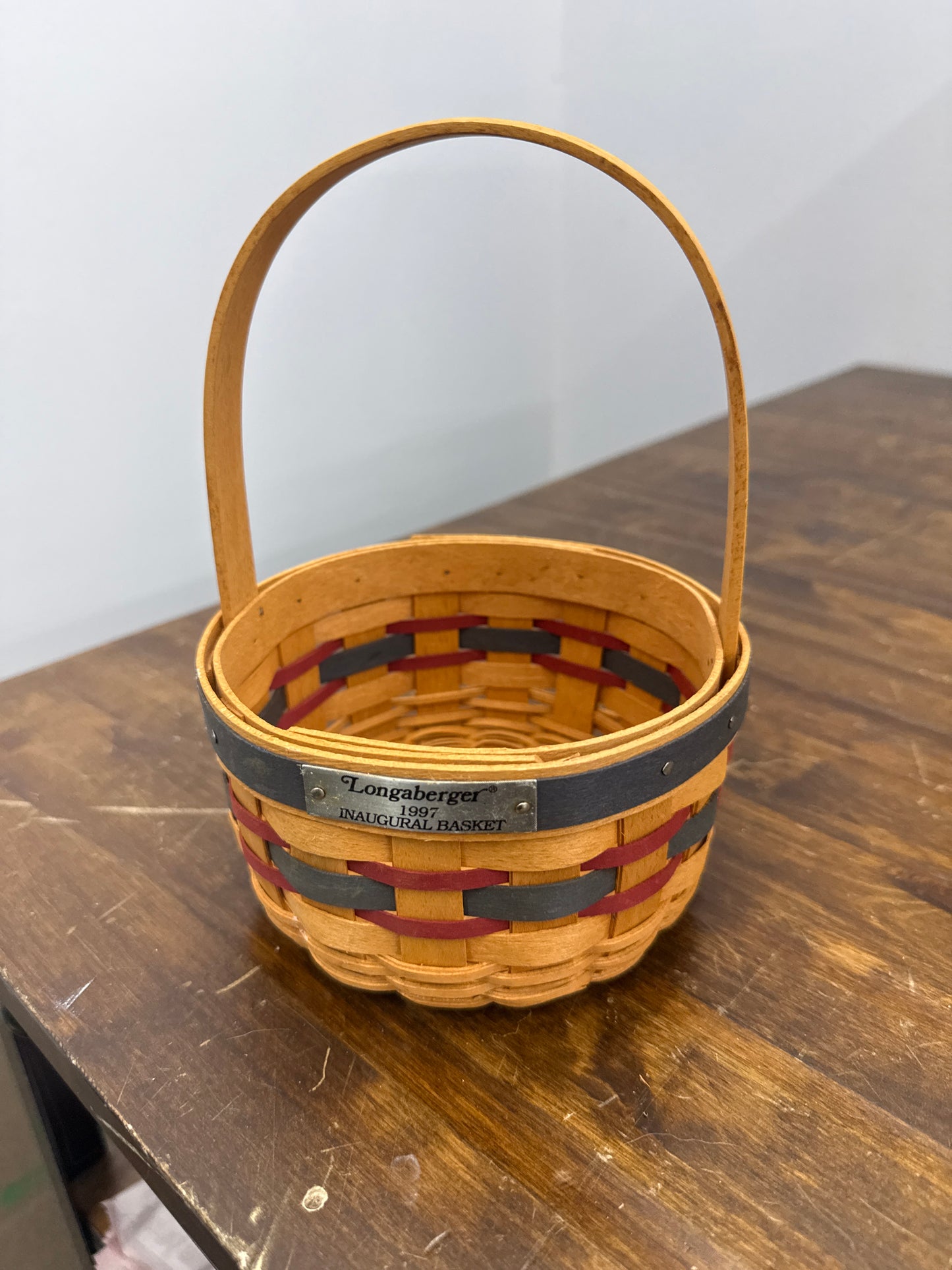 Longaberger 1997 inaugural basket