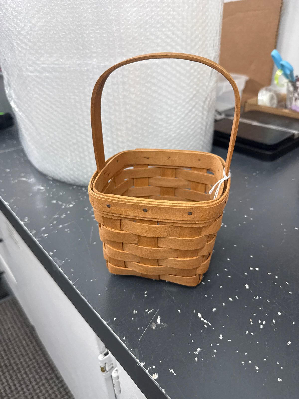 Longaberger small peg basket