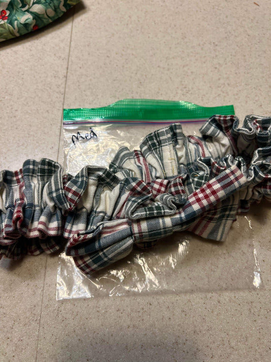 Longaberger Medium Garter in Market Day Plaid