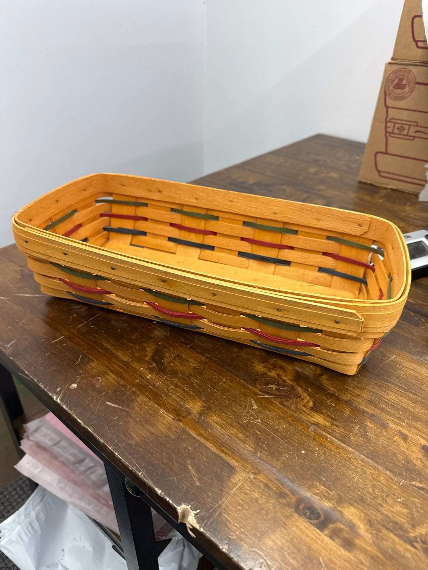 Longaberger bread basket