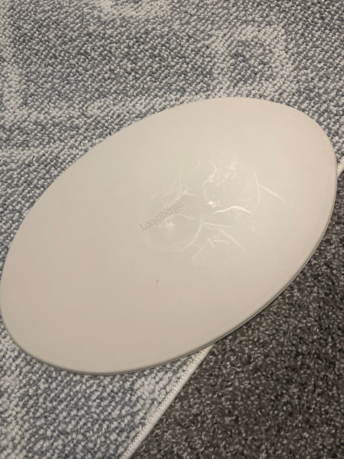 Longaberger 13”x8” ovular lid