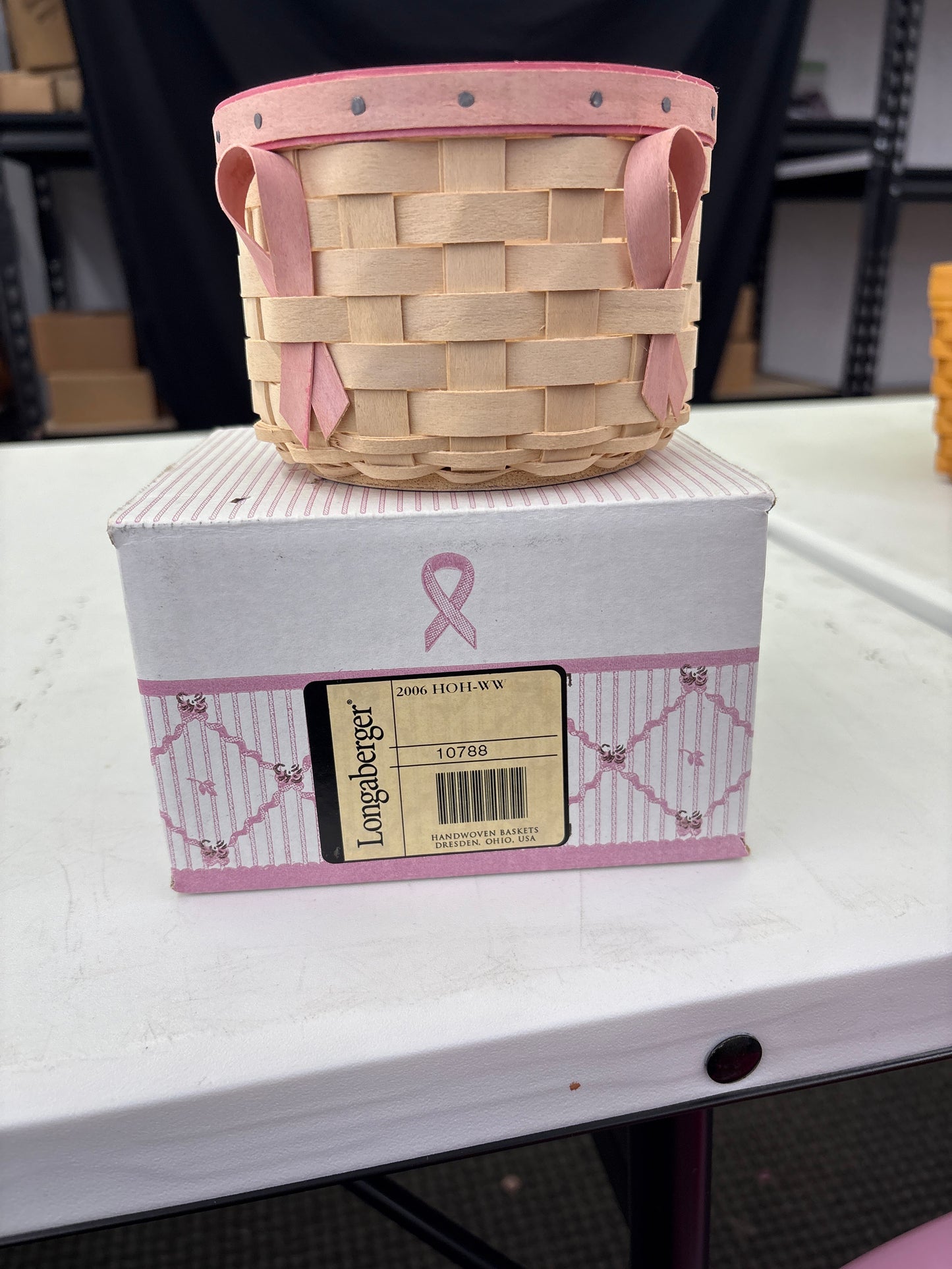 Longaberger 2006 Horizon of Hope basket