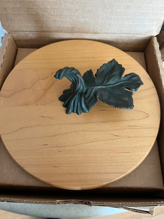 Longaberger stemmed pumpkin patch or October fields lid