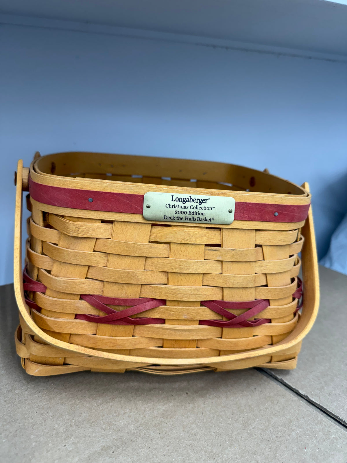 Longaberger deck the halls basket