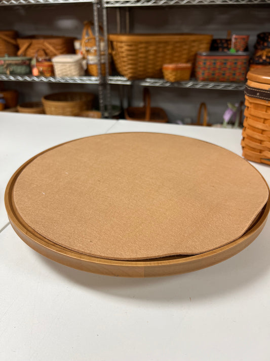 Longaberger not so lazy Susan with pad